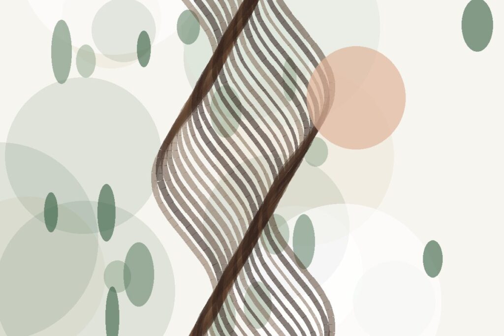 Original Kenz Shampoo hair-care illustration