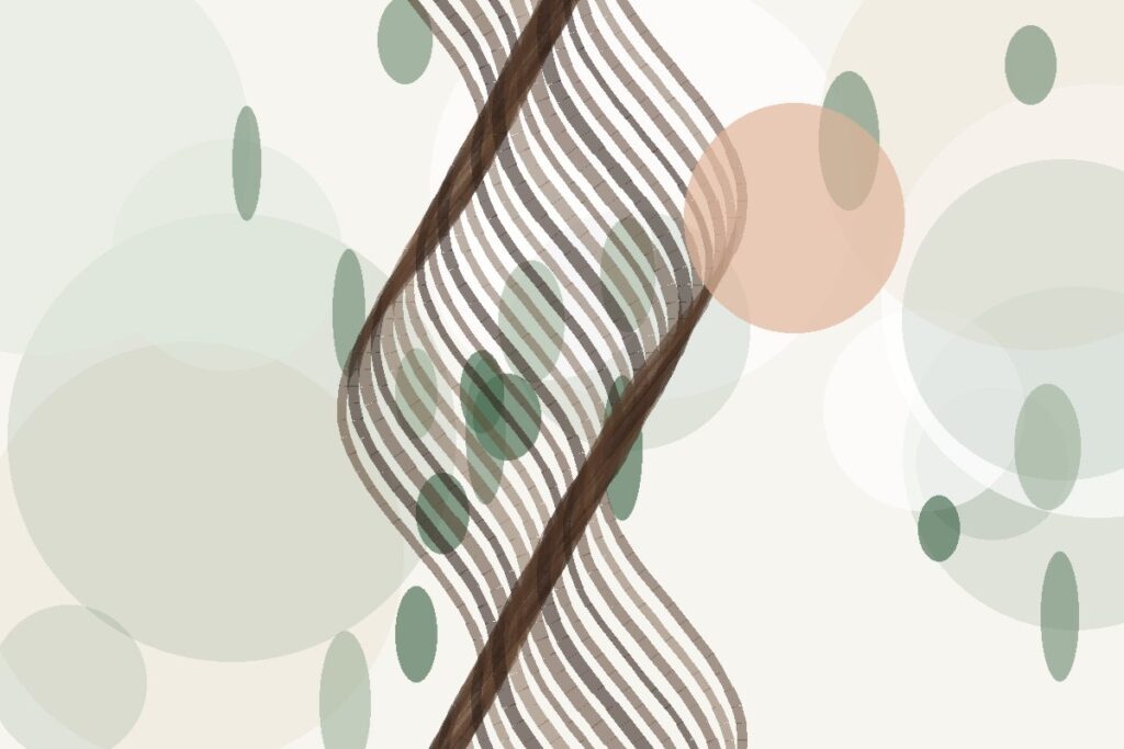 Original Kenz Shampoo hair-care illustration
