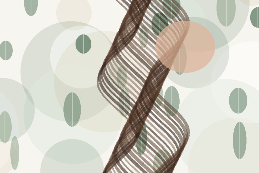 Original Kenz Shampoo hair-care illustration