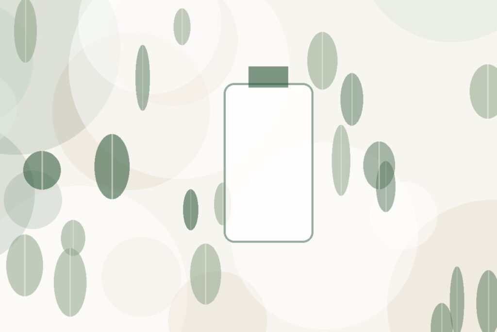 Original Kenz Shampoo hair-care illustration