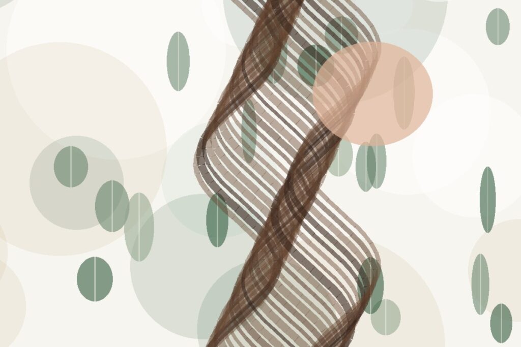 Original Kenz Shampoo hair-care illustration