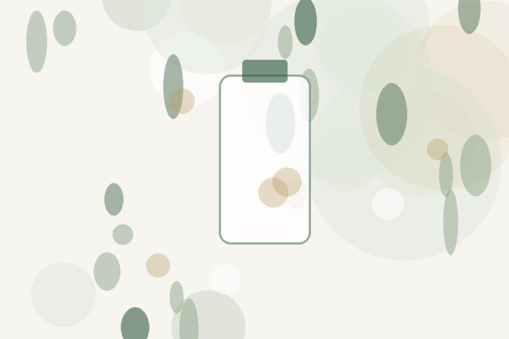 Original Kenz Shampoo hair-care illustration