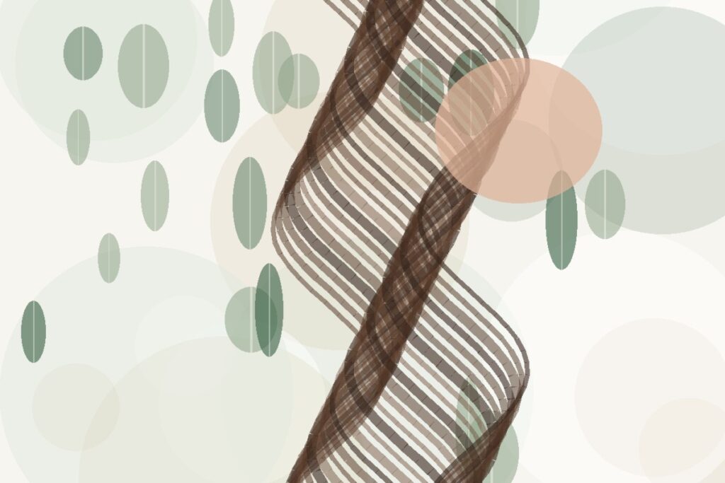 Original Kenz Shampoo hair-care illustration